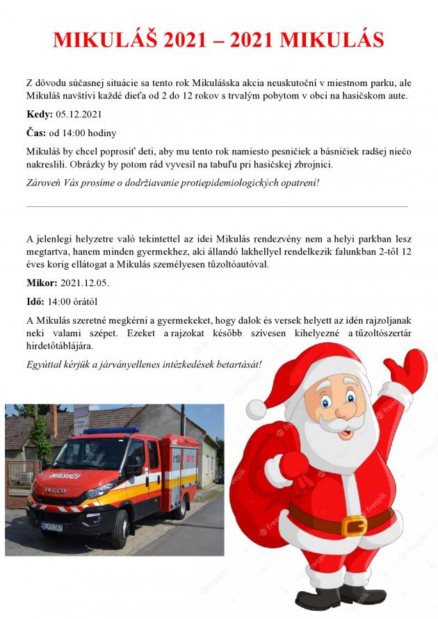 Mikuláš 2021 